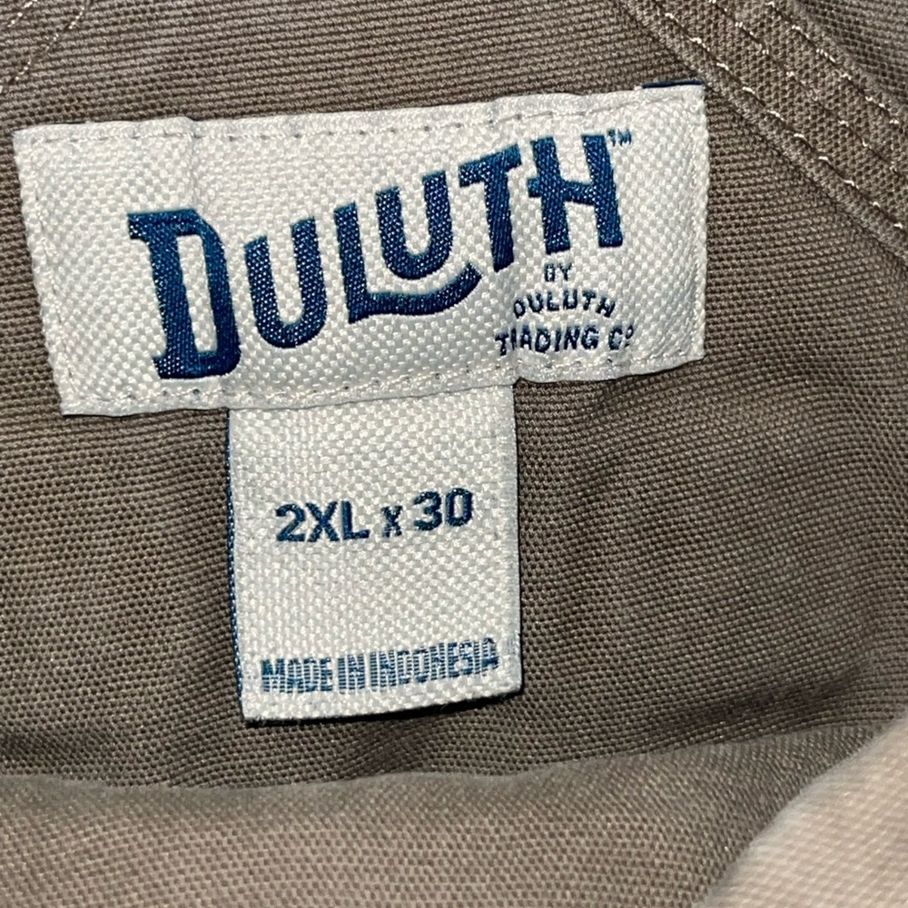 Duluth Trading Bib Overalls  XXL x 30 brown Unisex - Picture 6 of 11